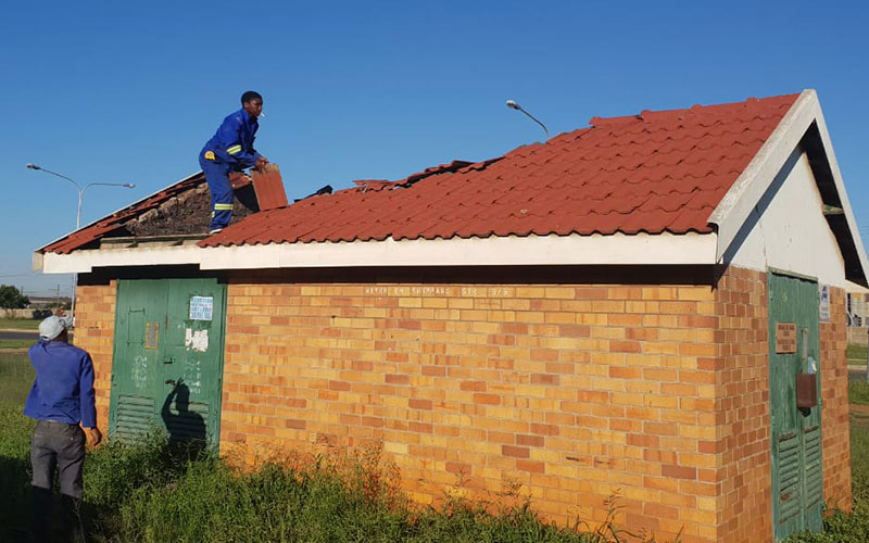 re-roofing