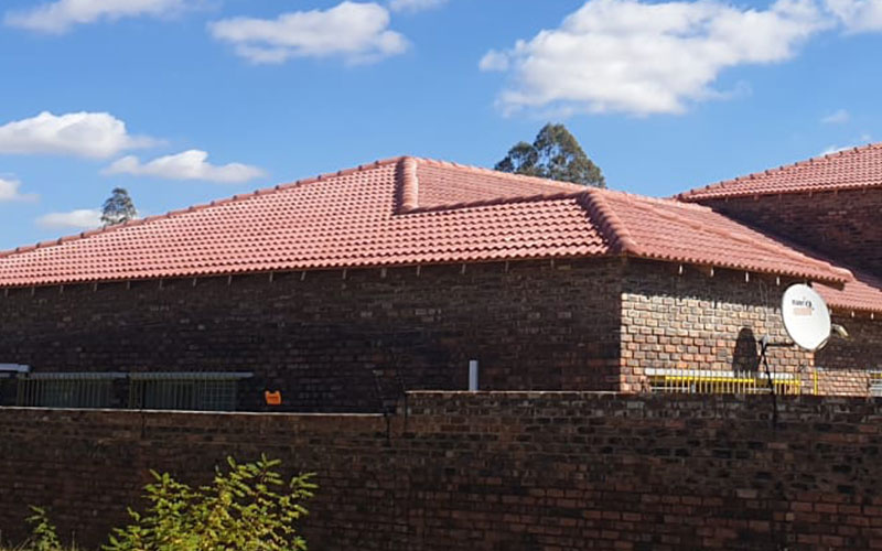 Concrete roof tiles